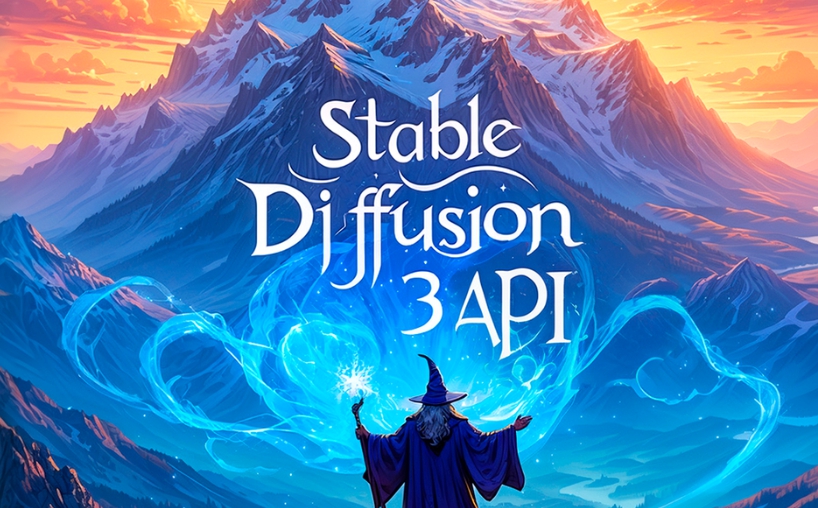 Stable Diffusion 3 API 사용 가능