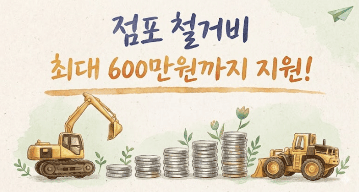 점포철거비지원사업